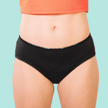 Load image into Gallery viewer, ADULT HELLO UNDIES BLACK