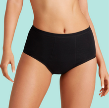 Load image into Gallery viewer, ADULT PERIOD FULL BRIEF BLACK