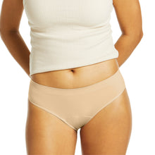 Load image into Gallery viewer, SIDE SEAMFREE PERIOD BIKINI BRIEF NUDE