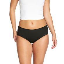 Load image into Gallery viewer, MIDI PERIOD BRIEF BLACK