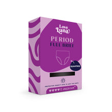 Load image into Gallery viewer, ADULTS SEAMFREE PERIOD FULL BRIEF BLACK