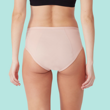 Load image into Gallery viewer, ADULT LUXE PERIOD MIDI BRIEF PUTTY PINK