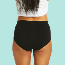 Load image into Gallery viewer, ADULTS SEAMFREE PERIOD FULL BRIEF BLACK