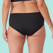 Load image into Gallery viewer, ADULT MIDI PERIOD BRIEF BLACK