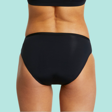 Load image into Gallery viewer, ADULTS PERIOD SWIM BIKINI BRIEF BLACK