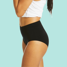 Load image into Gallery viewer, ADULTS SEAMFREE PERIOD FULL BRIEF BLACK