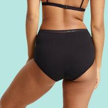 Load image into Gallery viewer, ADULT SNEAKY LEAKS MIDI BRIEF BLACK