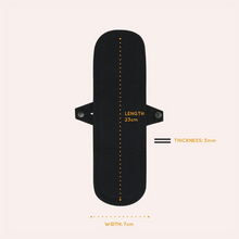 Load image into Gallery viewer, REUSABLE REGULAR PAD BLACK