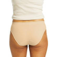 Load image into Gallery viewer, SIDE SEAMFREE PERIOD BIKINI BRIEF NUDE

