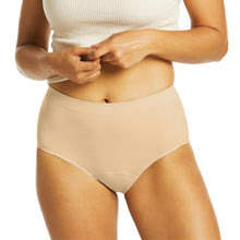 Load image into Gallery viewer, SIDE SEAMFREE PERIOD FULL BRIEF NUDE
