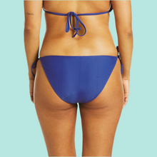 Load image into Gallery viewer, ADULTS TEXTURED HI CUT SWIM BRIEF IN ELECTRIC BLUE
