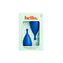 Load image into Gallery viewer, THE HELLO CUP™ HIGH CERVIX CUP MEDIUM AND LARGE DOUBLE BOX
