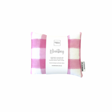 Load image into Gallery viewer, BERRY GINGHAM EYE PILLOW + WHEATBAG + GIFT BOX

