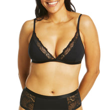 Load image into Gallery viewer, LUXE LACE BRALETTE BLACK
