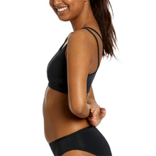 Load image into Gallery viewer, TEENS PERIOD SWIM BIKINI TOP BLACK
