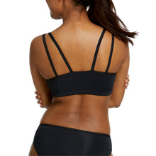 Load image into Gallery viewer, TEENS PERIOD SWIM BIKINI TOP BLACK
