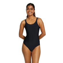 Load image into Gallery viewer, TEENS FIRST PERIOD SWIMWEAR BLACK

