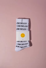 Load image into Gallery viewer, I AM ENOUGH CREW SOCK
