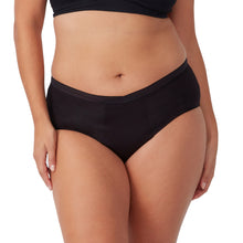 Load image into Gallery viewer, Period Hi Waist Bamboo Brief (BLACK)
