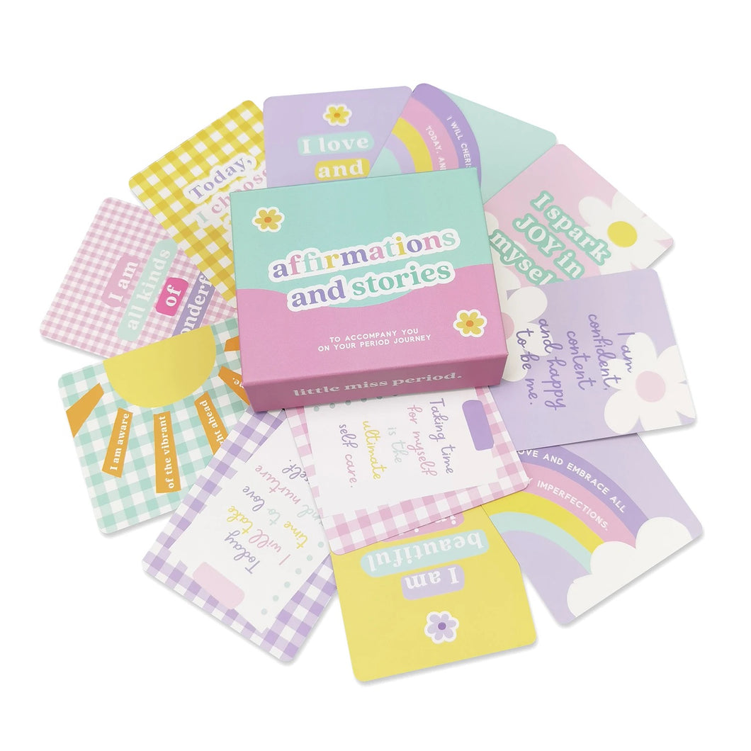 AFFIRMATION AND PERIOD STORY CARDS