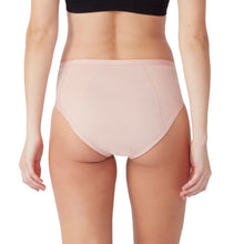 Load image into Gallery viewer, ADULT LUXE PERIOD MIDI BRIEF PUTTY PINK
